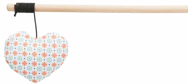 Дразнилка с кошачьей мятой "Сердце" TRIXIE 35 см