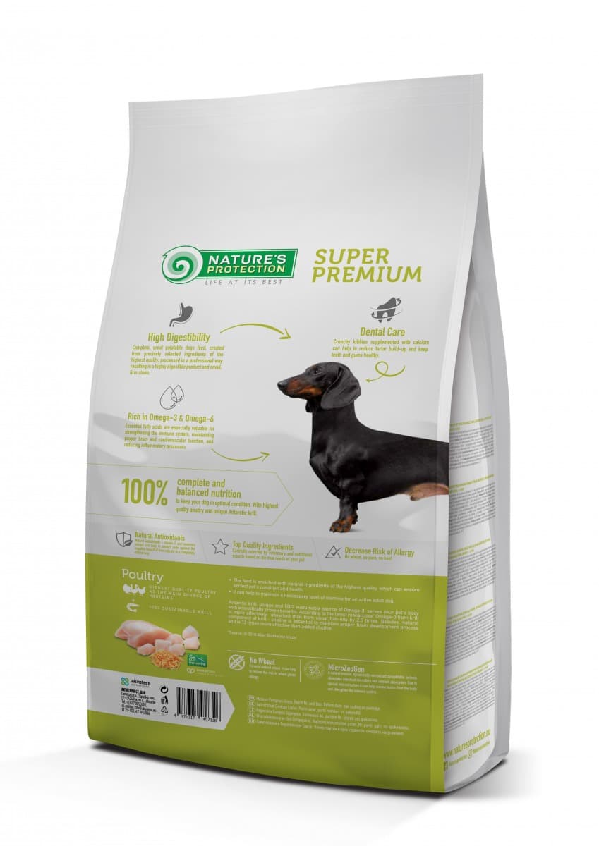 Каталог Сухой корм для собак Nature's Protection Adult Mini для собак