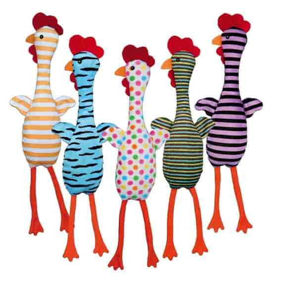 Игрушка для собаки из плюша TRIXIE "Chicken" со звуком 48 см (34805)