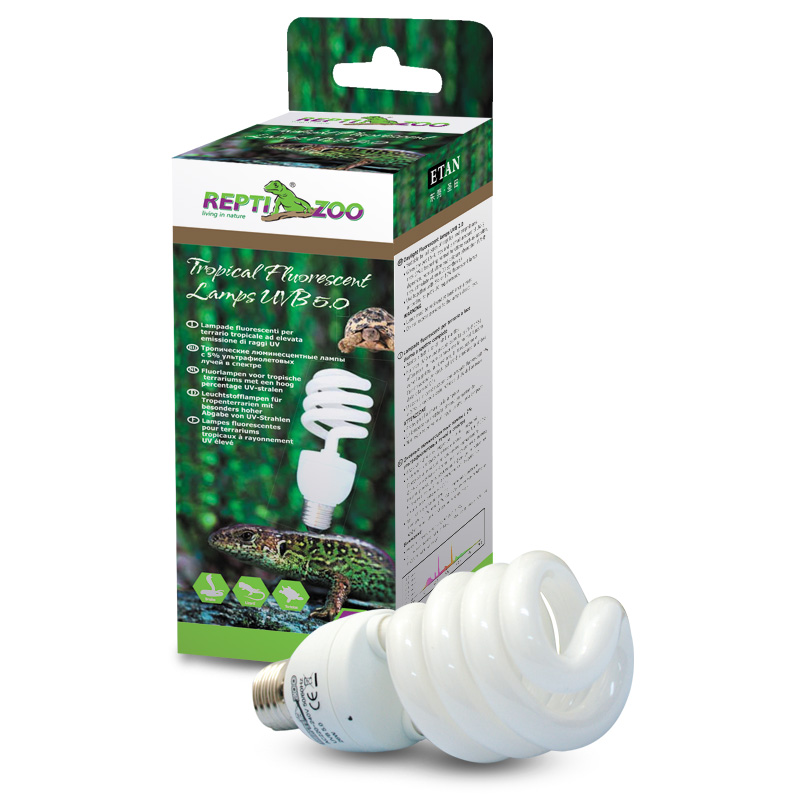 Лампа УФ для рептилий  "Compact Tropical" 5.0