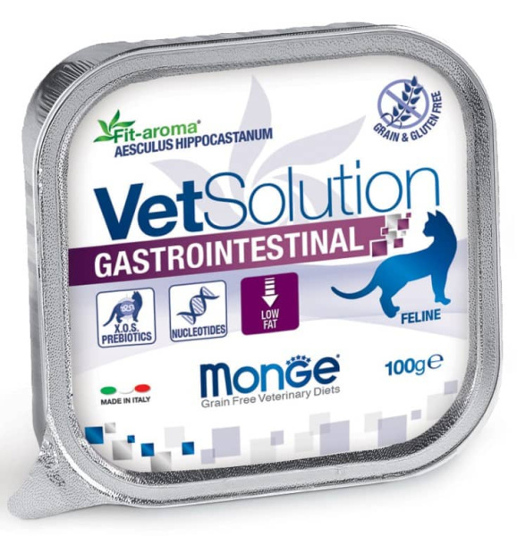 Консервированный корм для кошек Monge VetSolution Gastrointestinal Cat