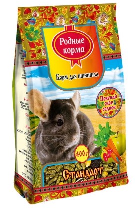 Сухой корм для шиншил Родные корма Стандарт