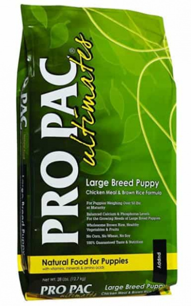 Каталог Сухой корм для щенков Pro pac ultimates dog large breed puppy для собак