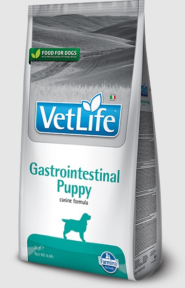 Диетическое питание Сухой корм для щенков Farmina Vet Life Dog GastroIntestinal Puppy