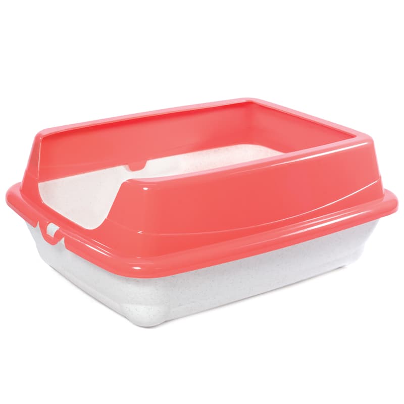 Кошачий туалет с высоким бортом Gamma "Пушок"