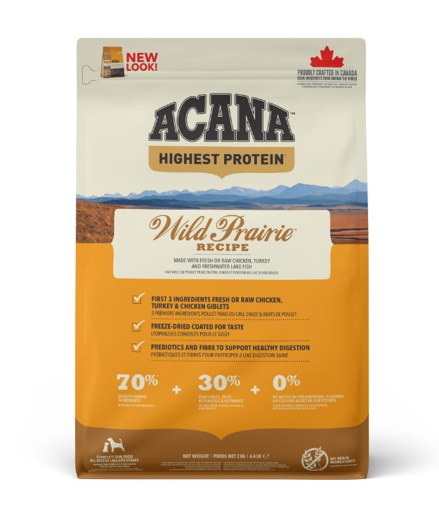 Еда для собак Сухой корм для собак ACANA WILD PRAIRIE Dog (курица)
