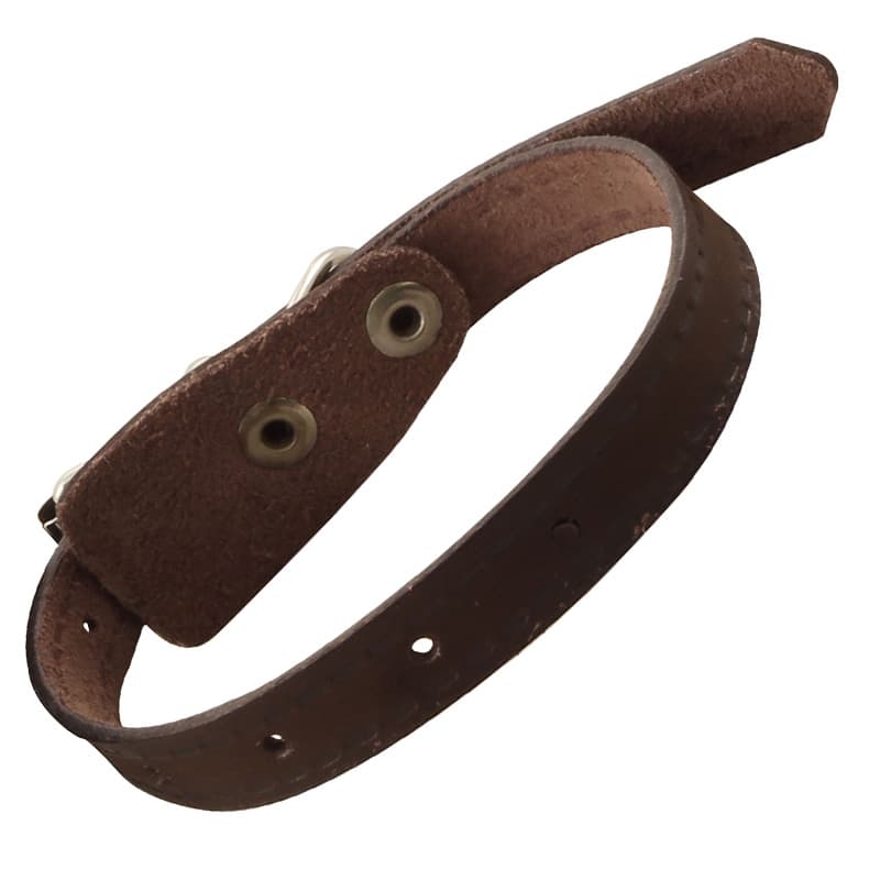 Ошейник кожаный безразмерный 15 мм*410 мм (11232028)