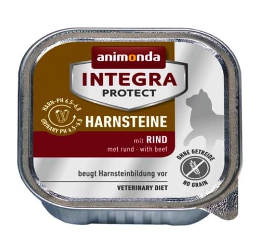 Еда диета для кошек Влажный корм для кошек Animonda INTEGRA Protect для кошек при МКБ (говядина) 100 гр 