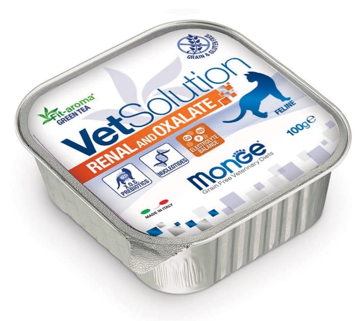 Диетическое питание для кошек Monge VetSolution Renal and Oxalate Cat 