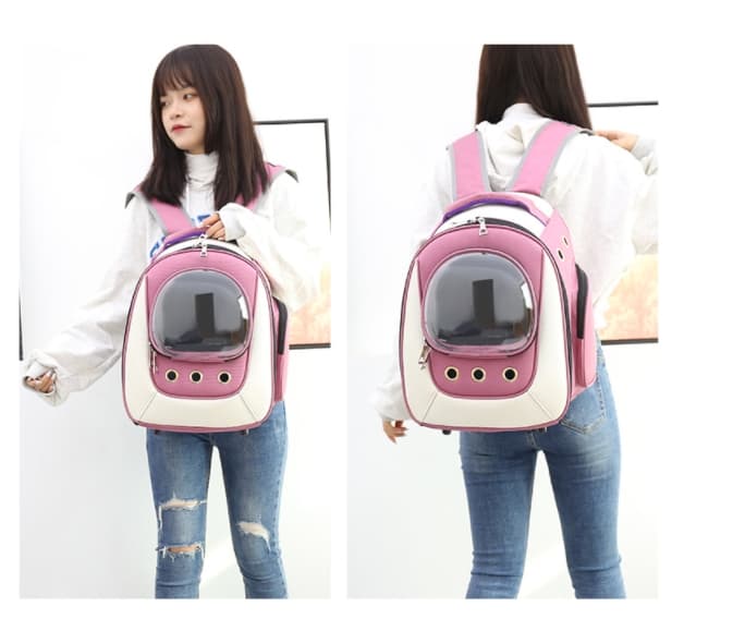 Рюкзак для переноски  кошек Madrid Pink