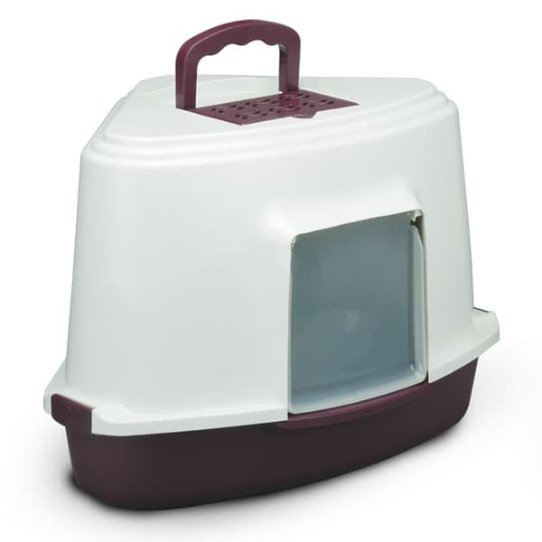 Закрытый туалет-домик для кота TRIOL LB03