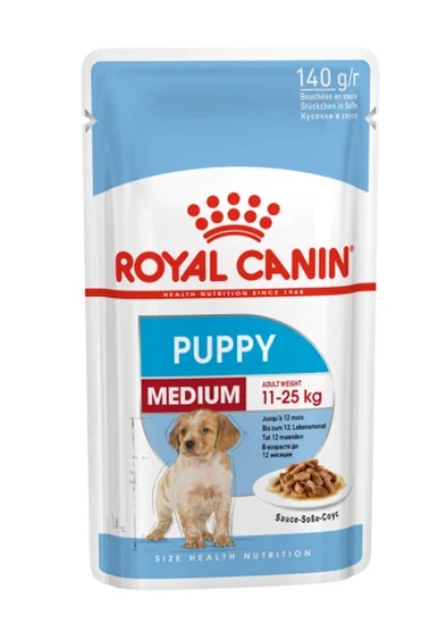 Консервы для щенков Royal Canin Medium Puppy (соус)