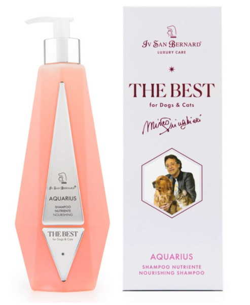 ISB The Best line Aquarius Шампунь для восстановления и питания шерсти с экстрактом виноградной лозы