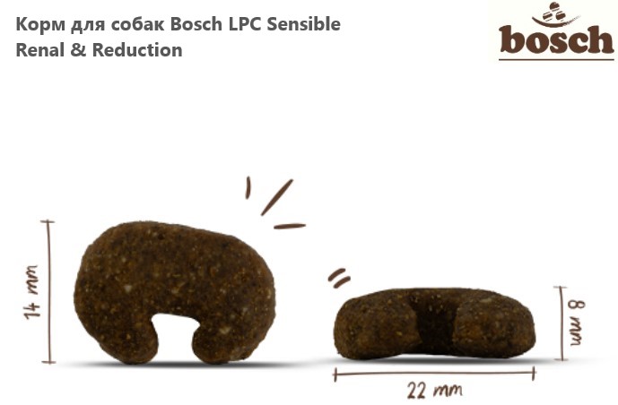 Каталог Корм для собак Bosch LPC Sensible Renal & Reduction для собак