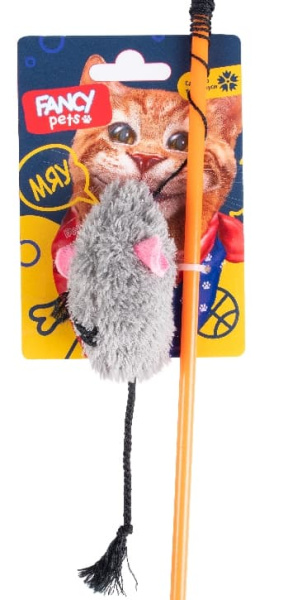 FANCY PETS Игрушка для кошек Дразнилка Мышка