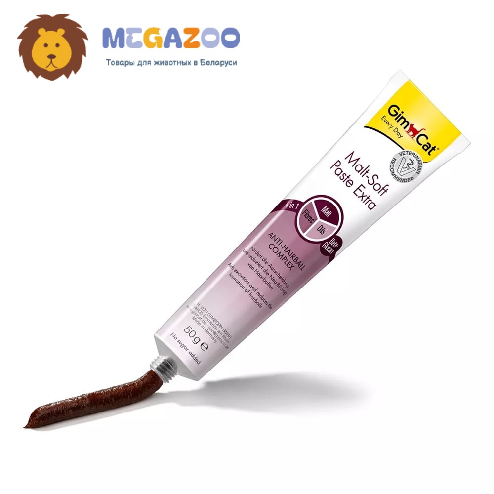 Еда для кошек с эффектом выведения шерсти GIMCAT Malt-Soft-Extra Professional