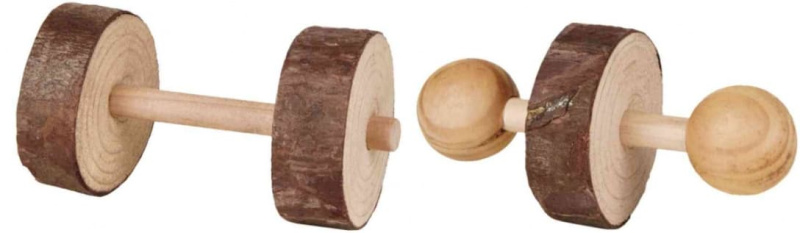Игрушка для грызунов "Гантели" (2 шт) 6195