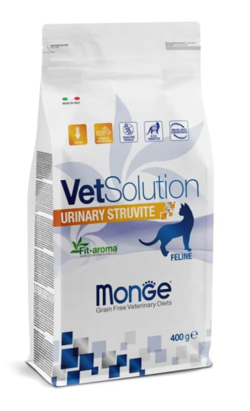 Диетический корм для кошек Monge VetSolution Urinary Struvite Cat
