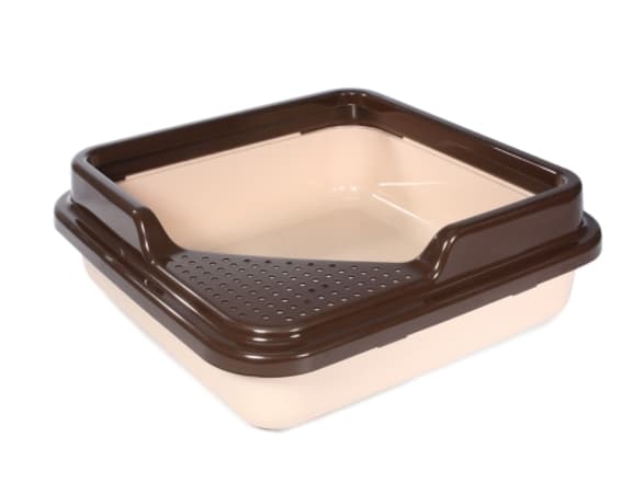 P755 квадратный туалет для кота 