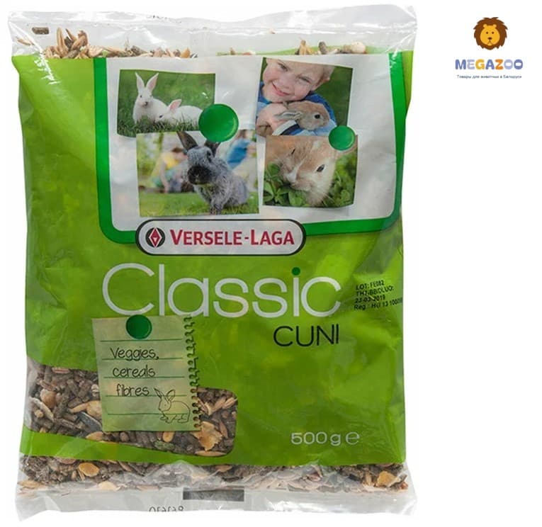 Еда для кроликов Versele-Laga Classic Cuni