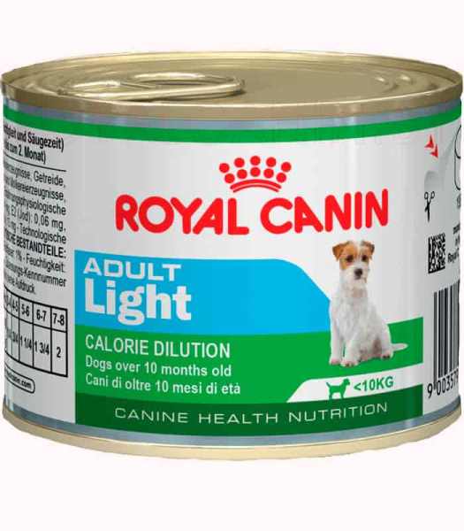 Пресервы для собак Паштет для собак Royal Canin Adult Light (мусс)