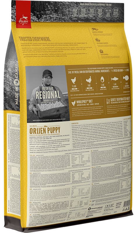 Каталог Сухой корм для щенков ORIJEN PUPPY для собак