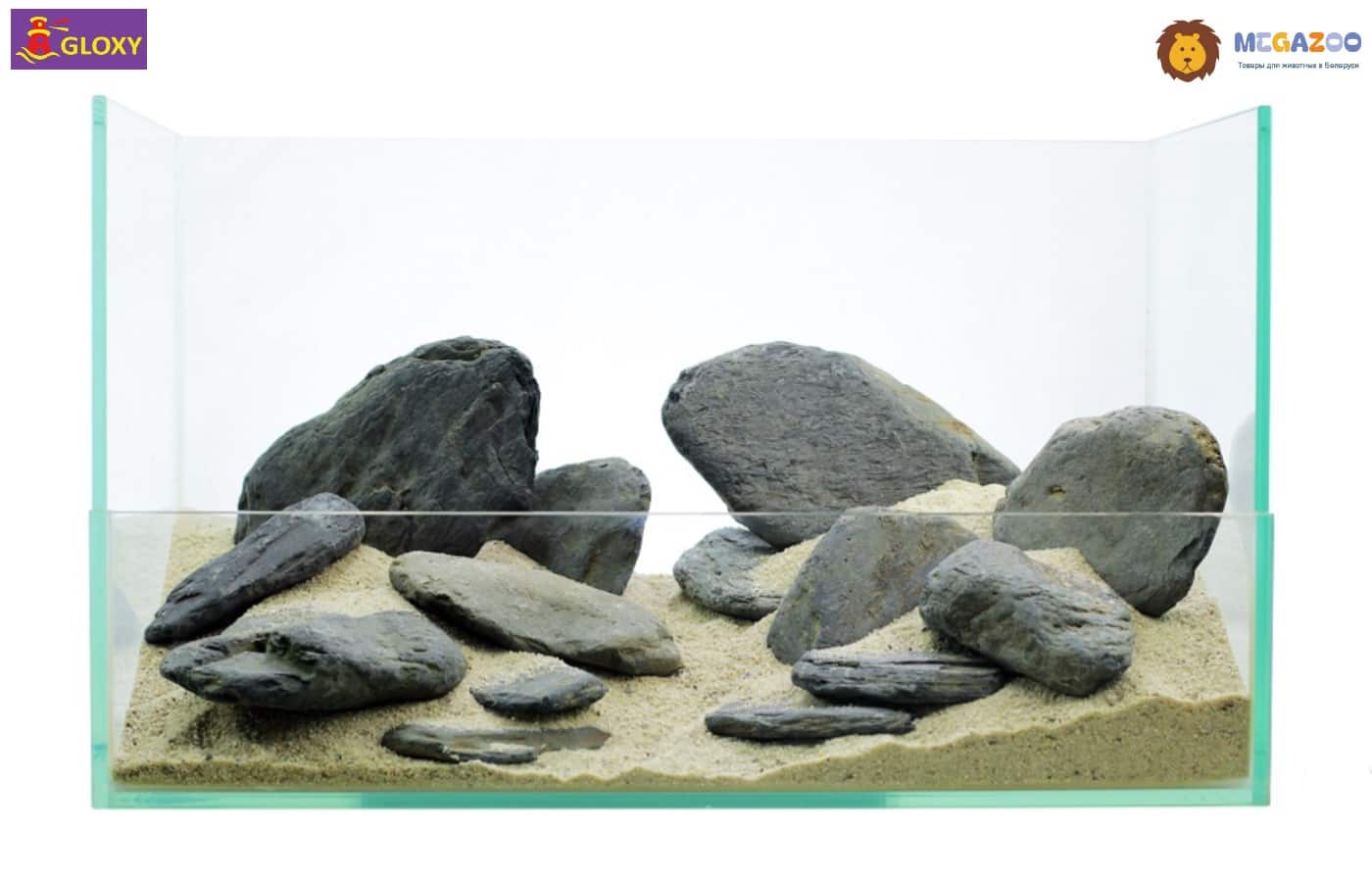 Набор камней разных размеров GLOXY Песчанная буря (уп 20 кг)