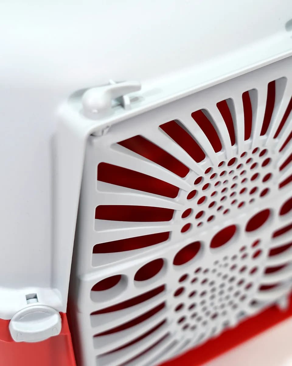 Переноска для собак JOLLYPAW (красная)