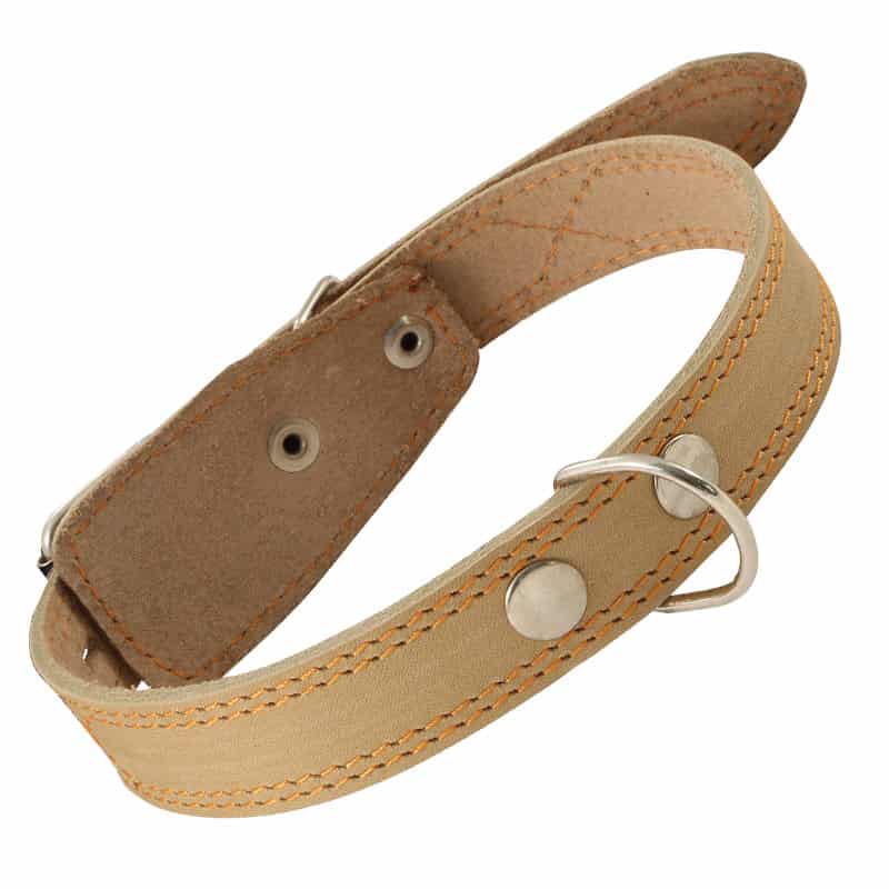 Ошейник кожаный c кольцом 25 мм*580 мм (11232024)