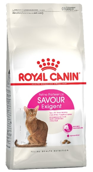 Royal Canin Savour Exigent полнорационный сухой корм для кота  с индивидуальным предпочтениям к пище 