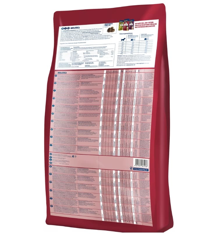 Корм для собак  Сухой корм для собак HAPPY DOG Africa (страус)