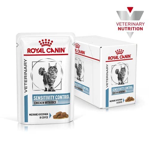 Влажный корм для кошек Royal Canin Sensitivity Control Cat (курица)