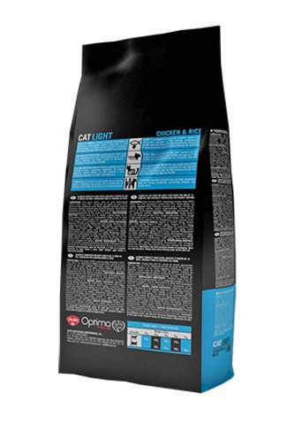 Сухой корм для кошек Optimanova Cat Light Chicken Rice полнорационный корм для кошек с лишним весом