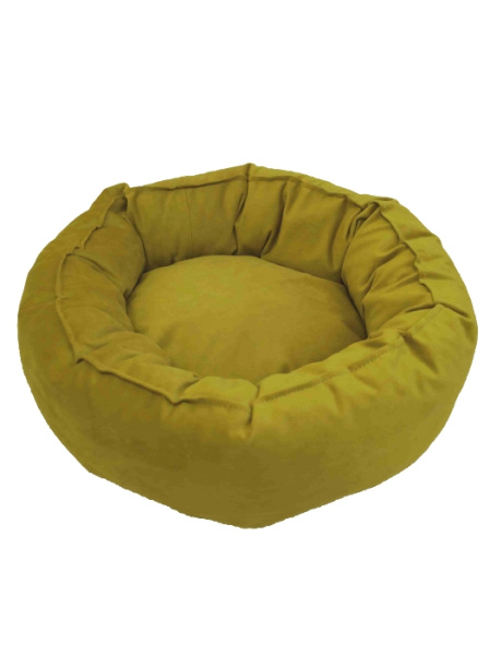 Лежанка круглая Тото9 (желтый)