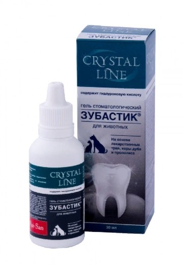 Apicenna Зубастик CRYSTAL LINE гель