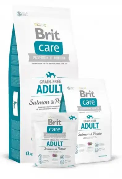 Каталог Сухой корм для собак Brit Care Grain-free Adult Salmon & Potato для собак