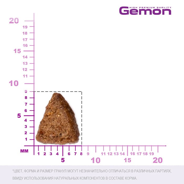 Сухой корм для котят Gemon Kitten (курица и рис)