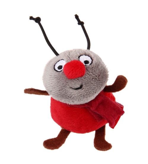 Игрушка для кошек "GiGwi" X-mas Tales "Сверчок зо звуковым чипом" (75467)
