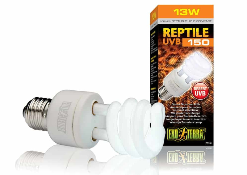Лампа Reptile UVB150 former UVB10.0 Compact, 13 W / PT2188