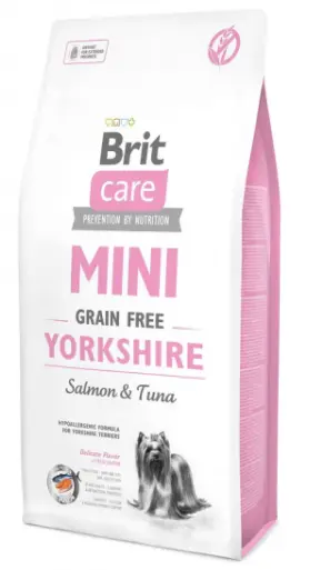 Сухой корм для собак миниатюрных пород Сухой корм для собак Brit Care Mini GF Yorkshire