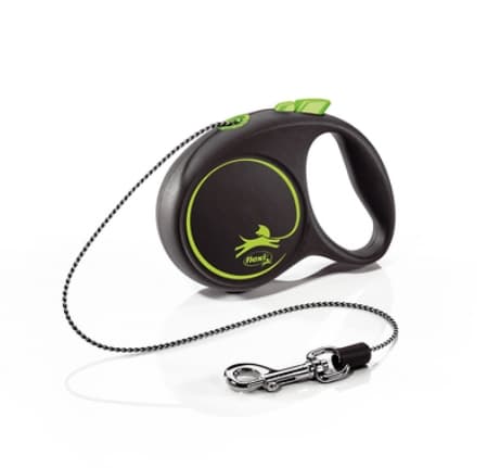 Поводок-рулетка Flexi BLACK DESIGN (трос)