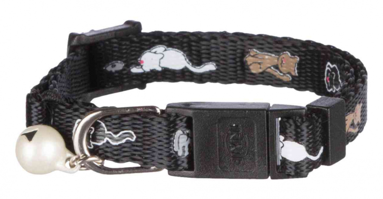 Ошейник для котят с рисунком и колокольчиком TRIXIE (4178)