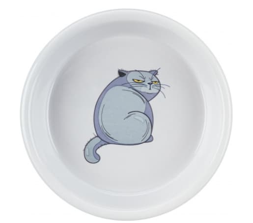 Миска керамическая для кошек TRIXIE 0.25 л/диам.13 см (24652)