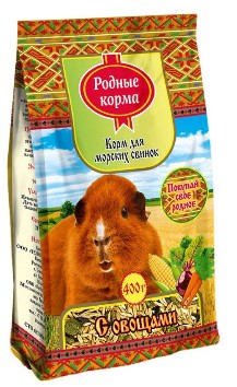 Сухой корм для морских свинок Родные корма с овощами