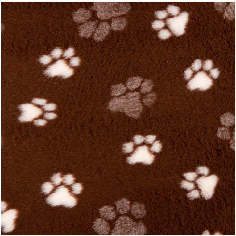 Коврик меховой для собак ProFleece 1х1.6 м, шоколад/крем