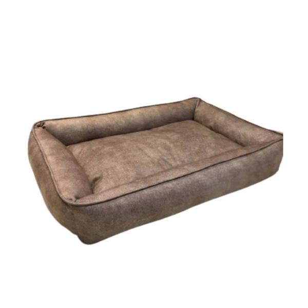 Лежанка прямоугольная со съемным чехлом Тото4 (бежевый)