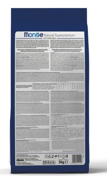 Каталог Сухой корм для собак Monge Dog Daily Line Medium Adult (курица, рис) для собак