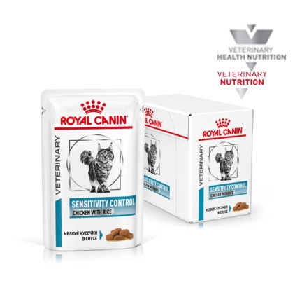 Влажный корм для кошек Royal Canin Sensitivity Control Cat (курица)