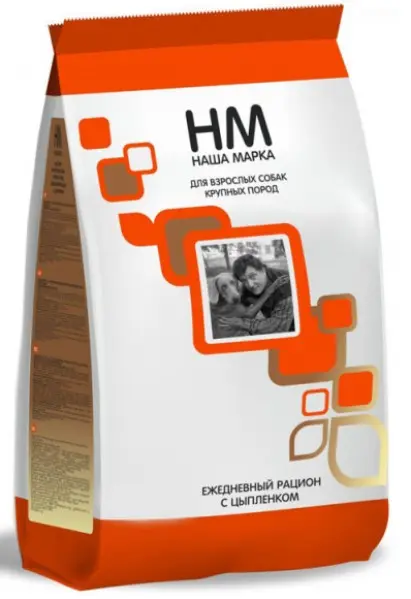 Каталог Сухой корм для собак крупных пород Наша Марка (цыплёнок) для собак
