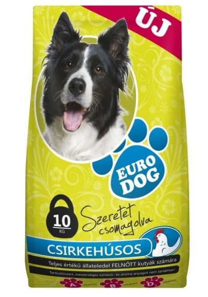 Каталог Сухой корм для собак EURO DOG (курицей) для собак